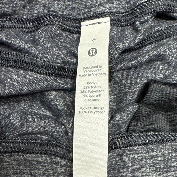 Lululemon Athletica Jogger Sweatpants Women’s Heather Gray Size 6 - Picture 4 of 4